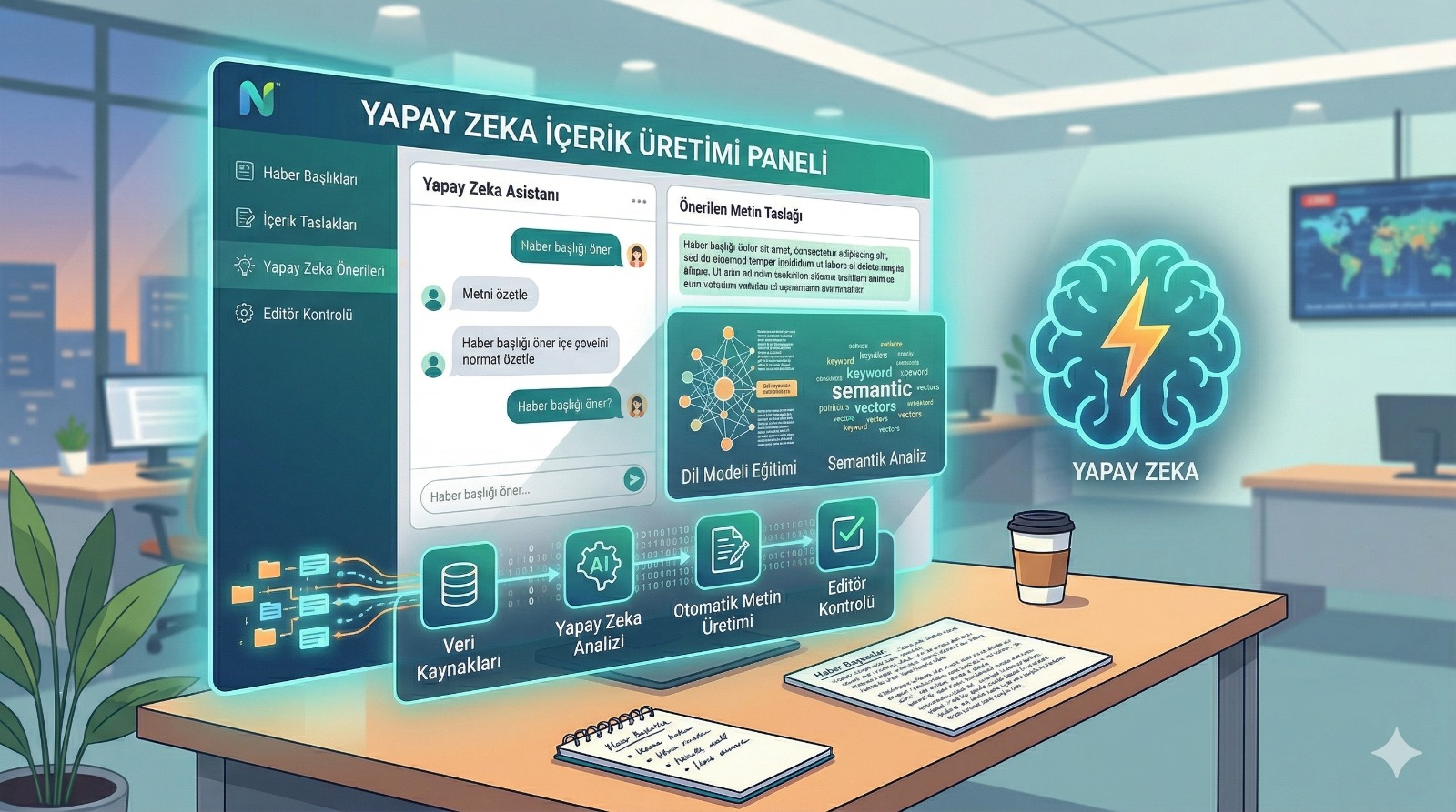 Yapay zeka görünürlük ve llms.txt desteği